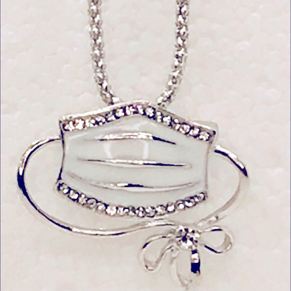 Mask Pendant Necklace (similar to B Johnson)